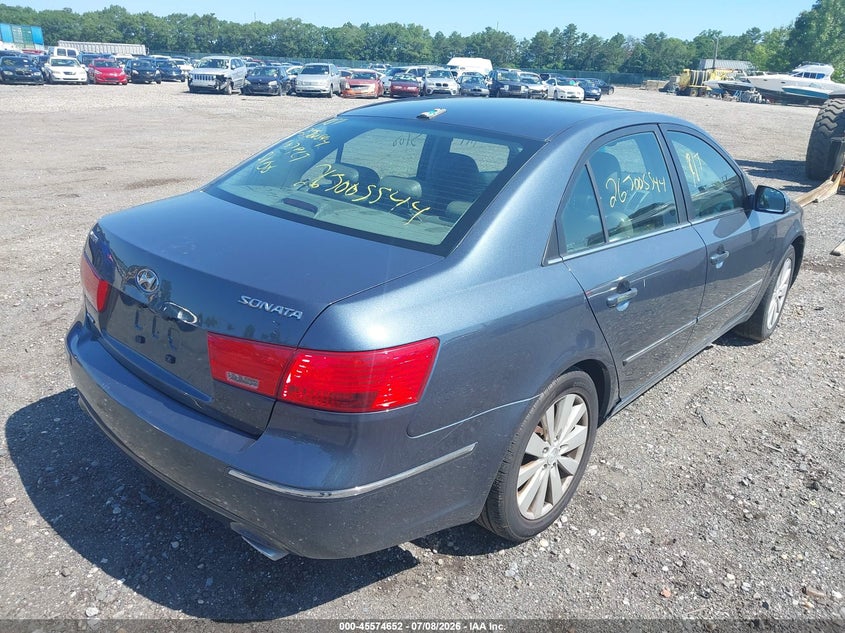 2009 HYUNDAI SONATA auction photo 4