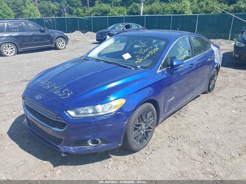 2014 FORD FUSION HYBRID auction photo 2