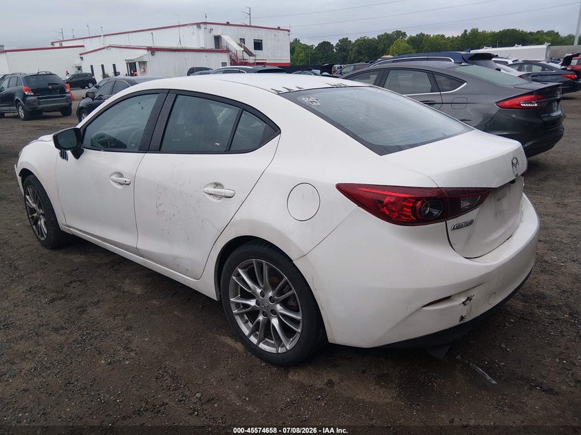 Vin: jm1bm1u76e1121319, lot: 46072987, mazda mazda3 i sport 20143