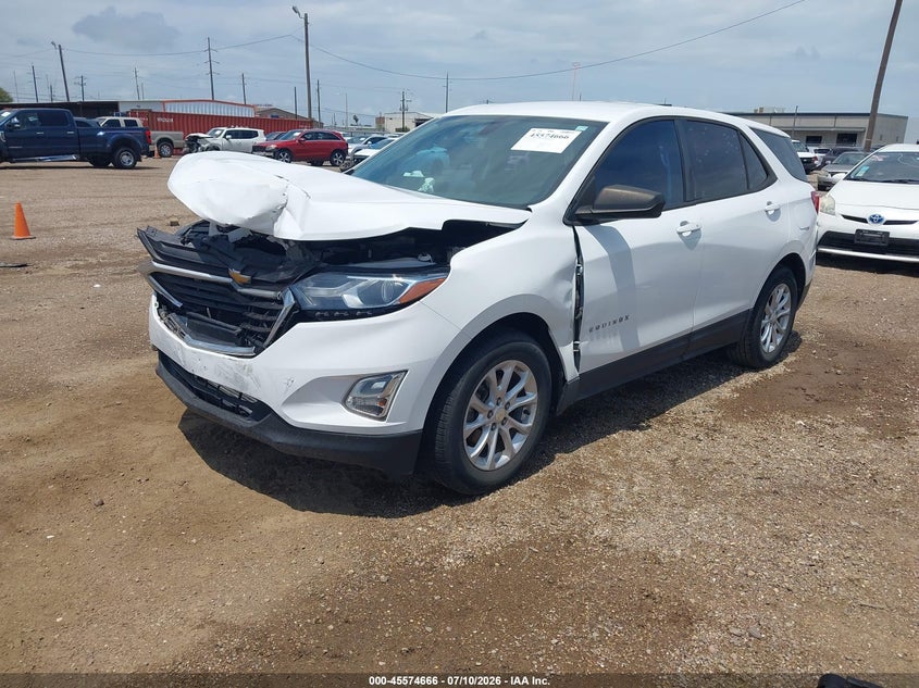 2018 Chevrolet Equinox, Удар спереди, IAAI, VIN 3GNAXHEV2JS511469 — фото 2