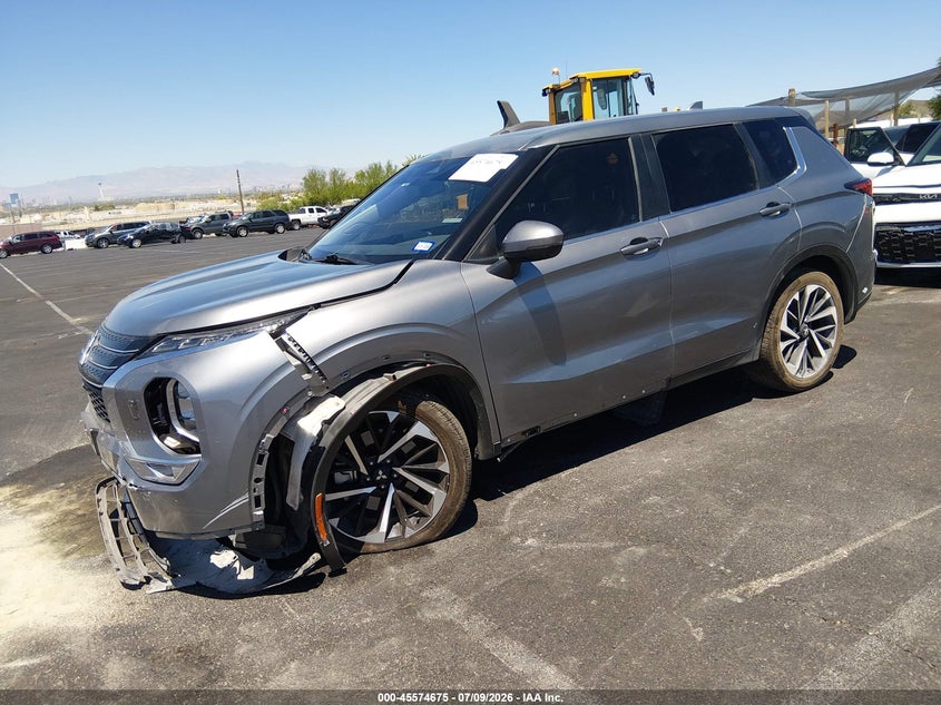 2023 Mitsubishi Outlander Se 2.5 S-Awc, Front End, IAAI, VIN JA4J4UA86PZ055282 — photo 2