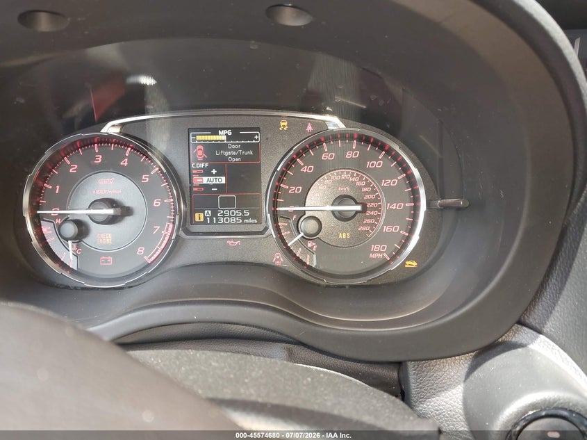 2015 Subaru Wrx Sti Limited VIN: JF1VA2U62F9824380 Lot: 45574680