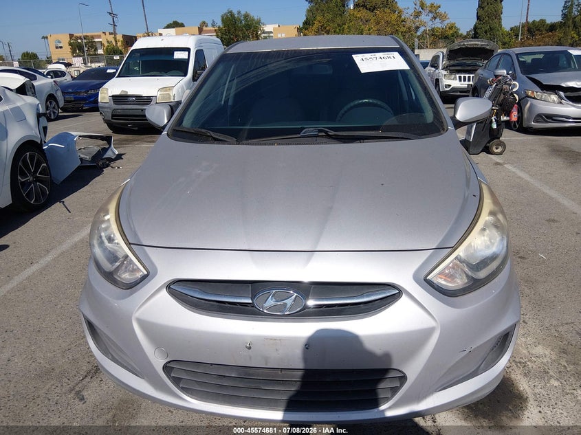 2015 Hyundai Accent Gls VIN: KMHCT4AE2FU884025 Lot: 45574681