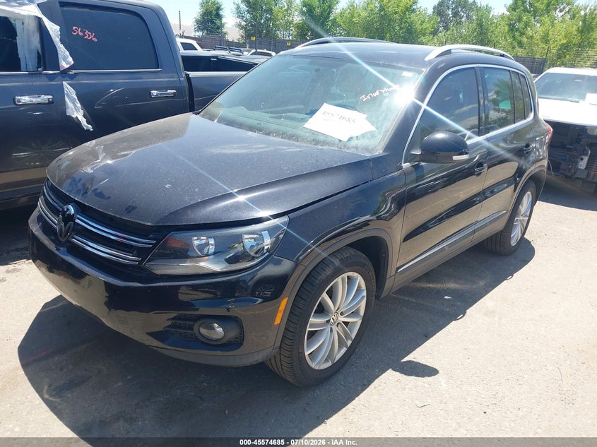 2014 Volkswagen Tiguan Sel WVGAV3AX1EW562265 photo 1