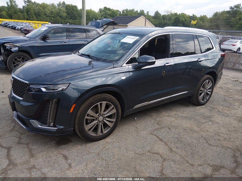 Vin: 1gykpdrs2mz119874, lot: 46073015, cadillac xt6 awd premium luxury 20212