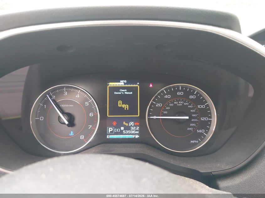 2023 SUBARU XV SPORT UTILITY VEHICLE 2.5L H-4 DI, DOHC, VVT, 182HP