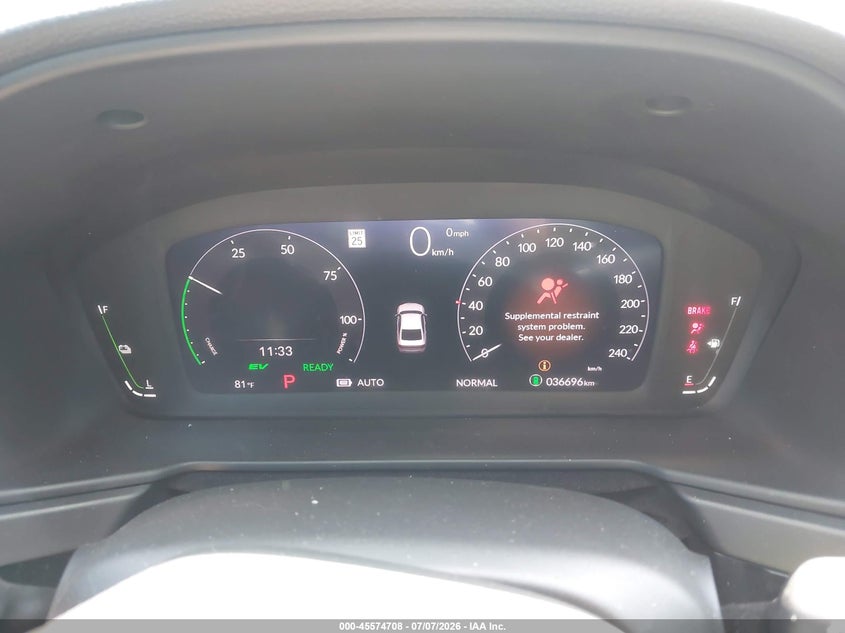 2025 HONDA ACCORD HYBRID auction photo 7