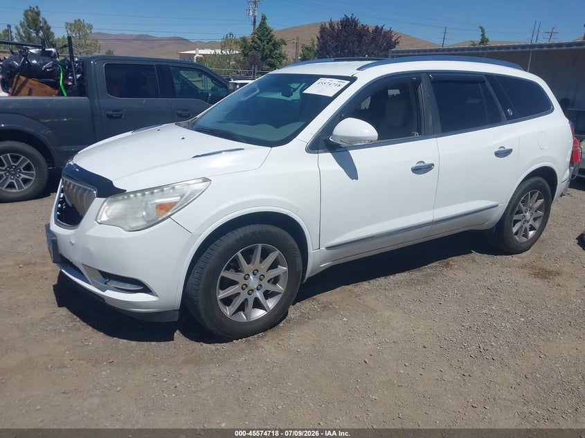 Vin: 5gakvbkd8gj240733, lot: 46073047, buick enclave leather 20162
