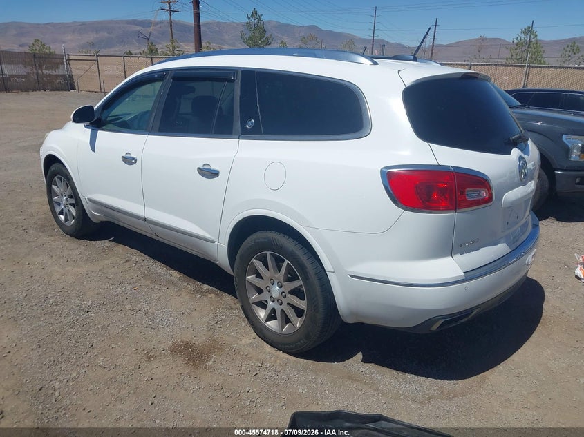 Vin: 5gakvbkd8gj240733, lot: 46073047, buick enclave leather 20163
