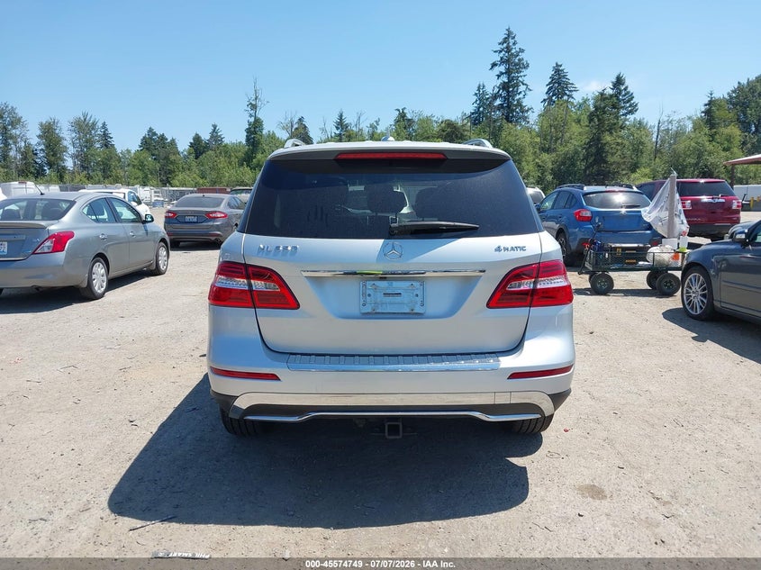 2014 Mercedes-Benz Ml 350 4Matic VIN: 4JGDA5HB7EA377651 Lot: 45574749