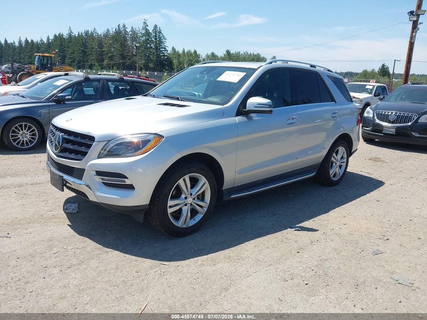 2014 MERCEDES-BENZ ML 350 auction photo 2