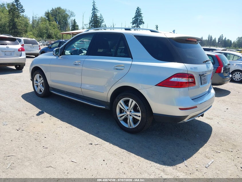 2014 MERCEDES-BENZ ML 350 auction photo 3