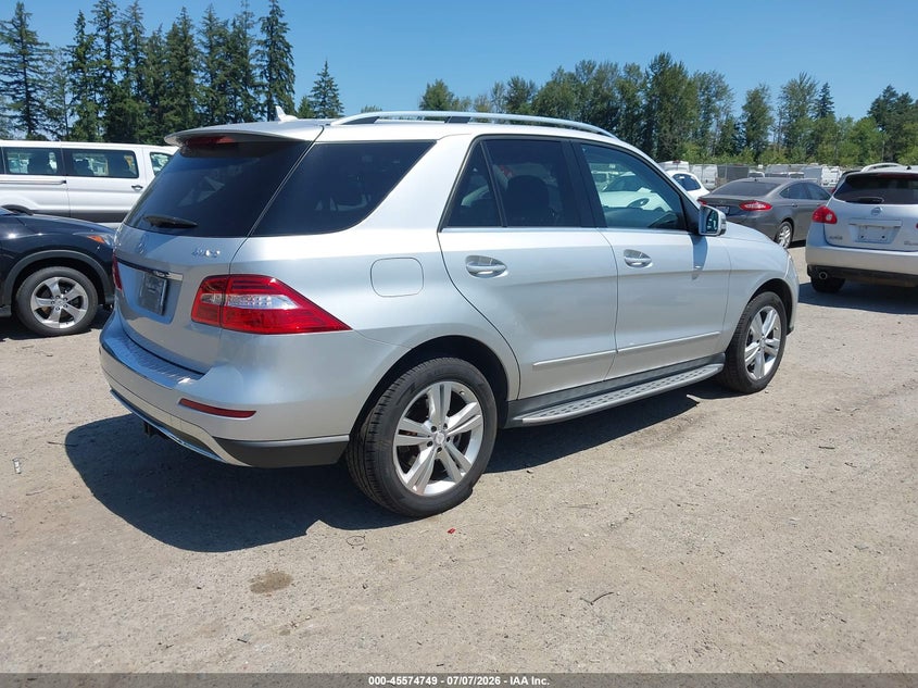 2014 MERCEDES-BENZ ML 350 auction photo 4