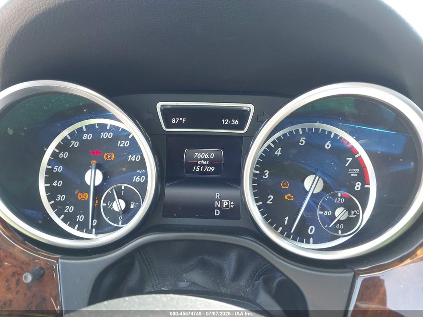 2014 MERCEDES-BENZ ML 350 auction photo 7