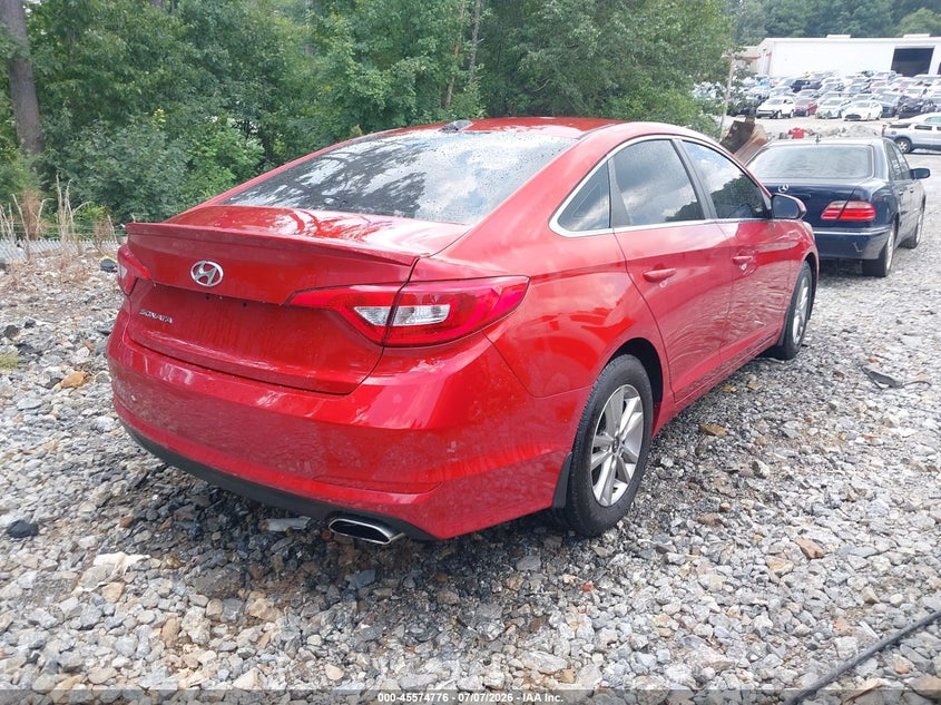 2017 HYUNDAI SONATA auction photo 4
