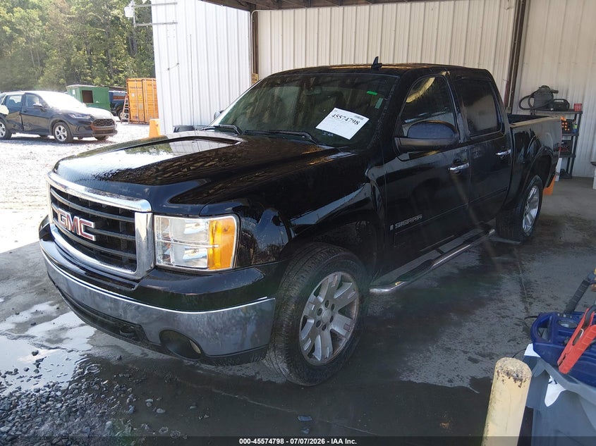 2008 GMC Sierra, Обычный износ, IAAI, VIN 3GTEC13JX8G313099 — фото 2