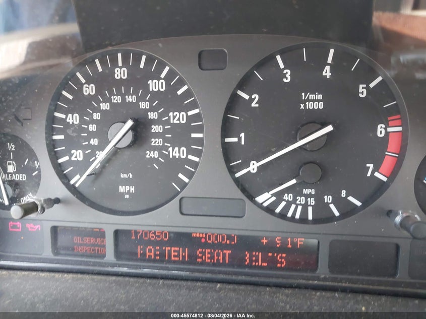 2002 BMW 5 SERIES auction photo 7