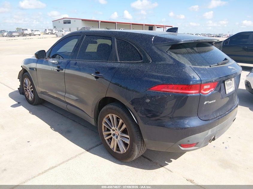 Vin: sadck2ev4ja246475, lot: 46073180, jaguar f-pace 35t prestige 20183