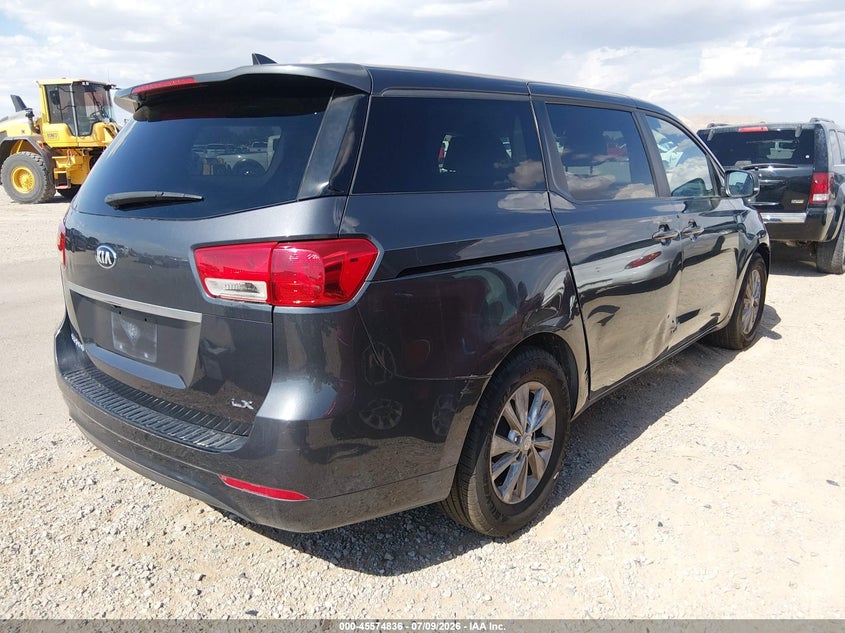 Vin: kndmb5c19h6233171, lot: 46073189, kia sedona lx 20174