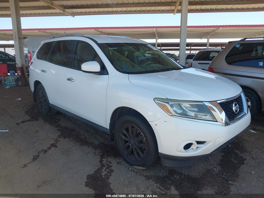 Vin: 5n1ar2mn3dc640473, lot: 46073218, nissan pathfinder sv 2013 img_1