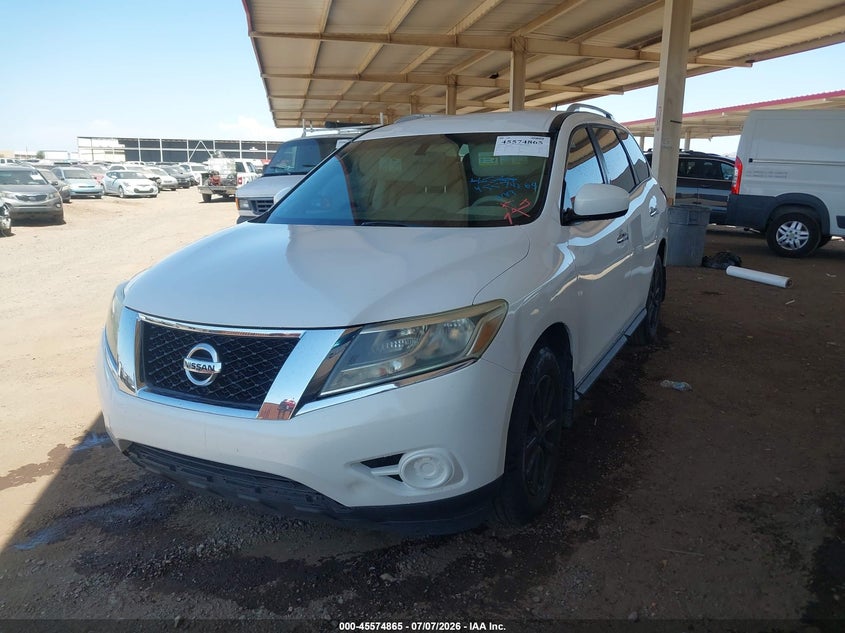 Vin: 5n1ar2mn3dc640473, lot: 46073218, nissan pathfinder sv 20132