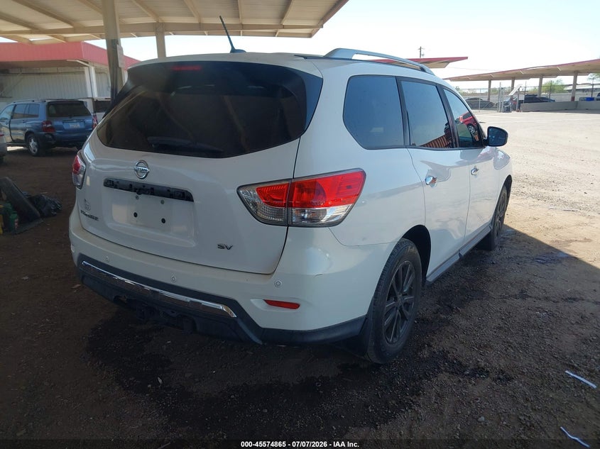 Vin: 5n1ar2mn3dc640473, lot: 46073218, nissan pathfinder sv 20134