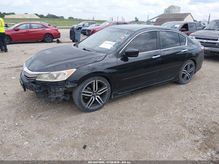 2017 Honda Accord Sport, Normal Wear & Tear, IAAI, VIN 1HGCR2F58HA128818 — photo 2