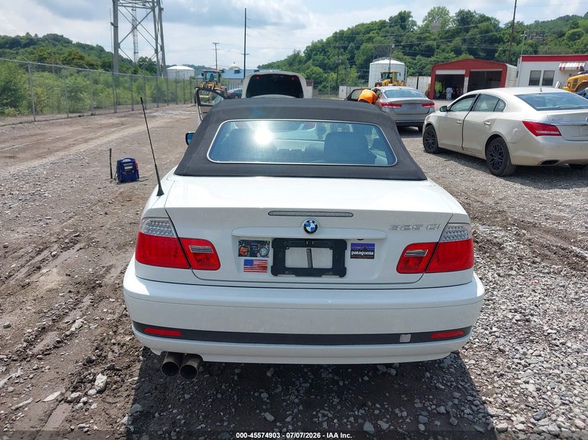 2006 BMW 325Ci VIN: WBABW33436PG99549 Lot: 45574903
