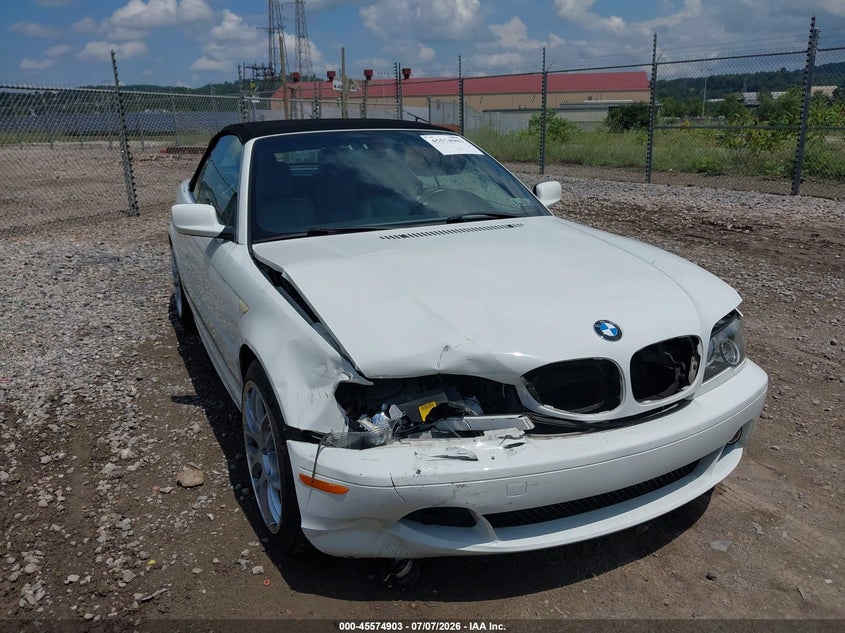 2006 BMW 325Ci VIN: WBABW33436PG99549 Lot: 45574903