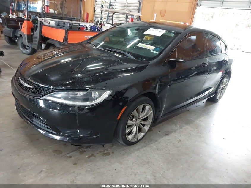 Vin: 1c3cccbb2fn675823, lot: 46073258, chrysler 200 s 20152
