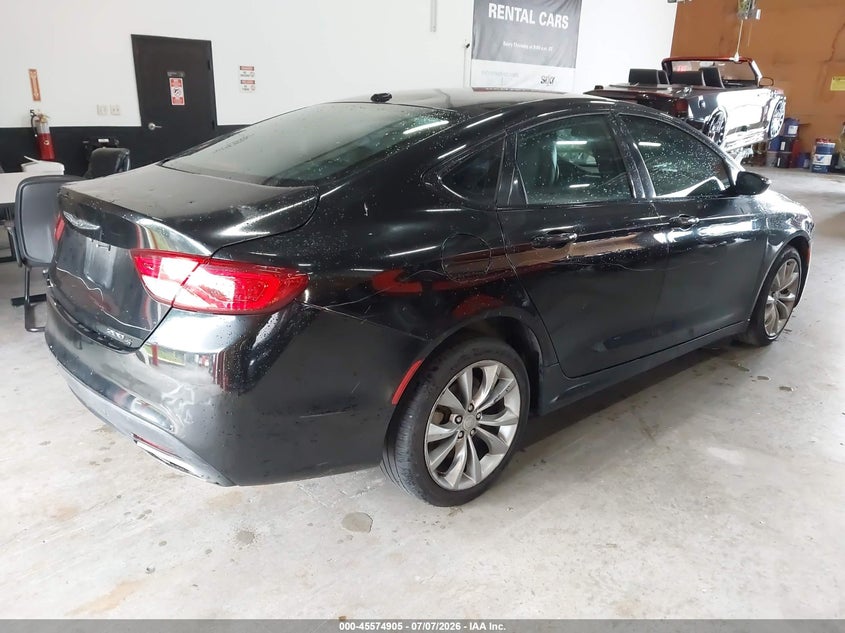 Vin: 1c3cccbb2fn675823, lot: 46073258, chrysler 200 s 20154