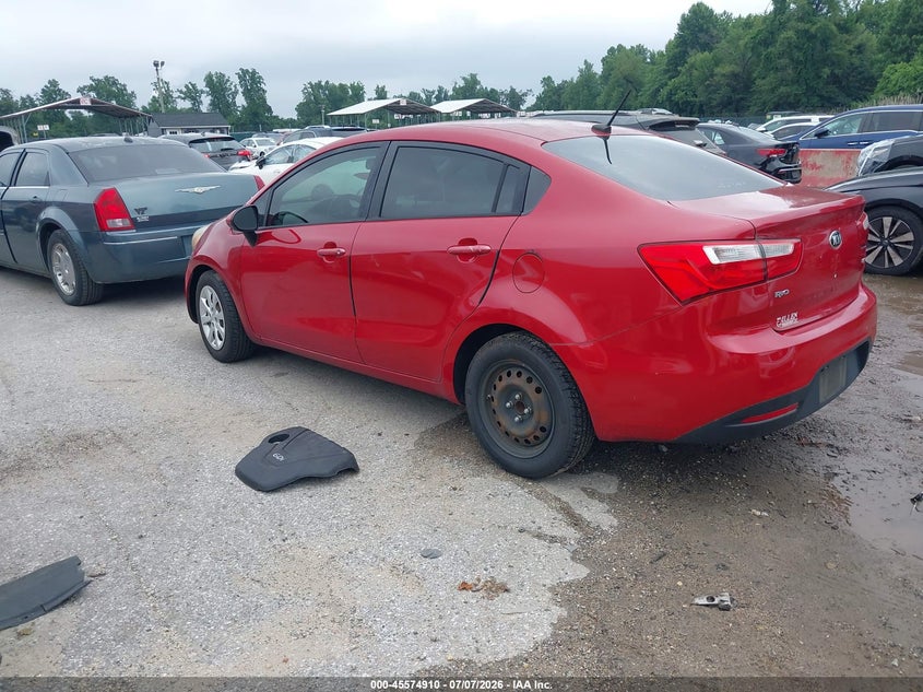 Vin: knadm4a34f6466264, lot: 46073263, kia rio lx 20153