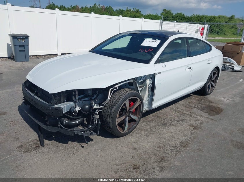 Vin: waufacf5xpa065760, lot: 46073272, audi a5 sportback premium plus 45 tfsi s line quattro s tronic 20232