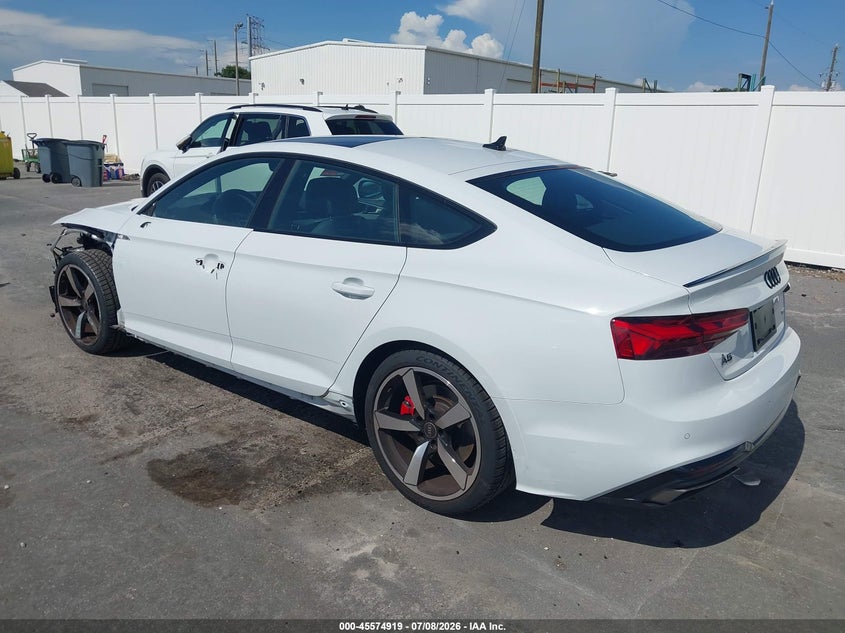 Vin: waufacf5xpa065760, lot: 46073272, audi a5 sportback premium plus 45 tfsi s line quattro s tronic 20233