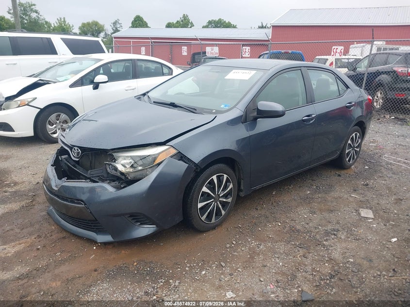 2015 Toyota Corolla, Удар спереди, IAAI, VIN 2T1BURHE7FC328712 — фото 2