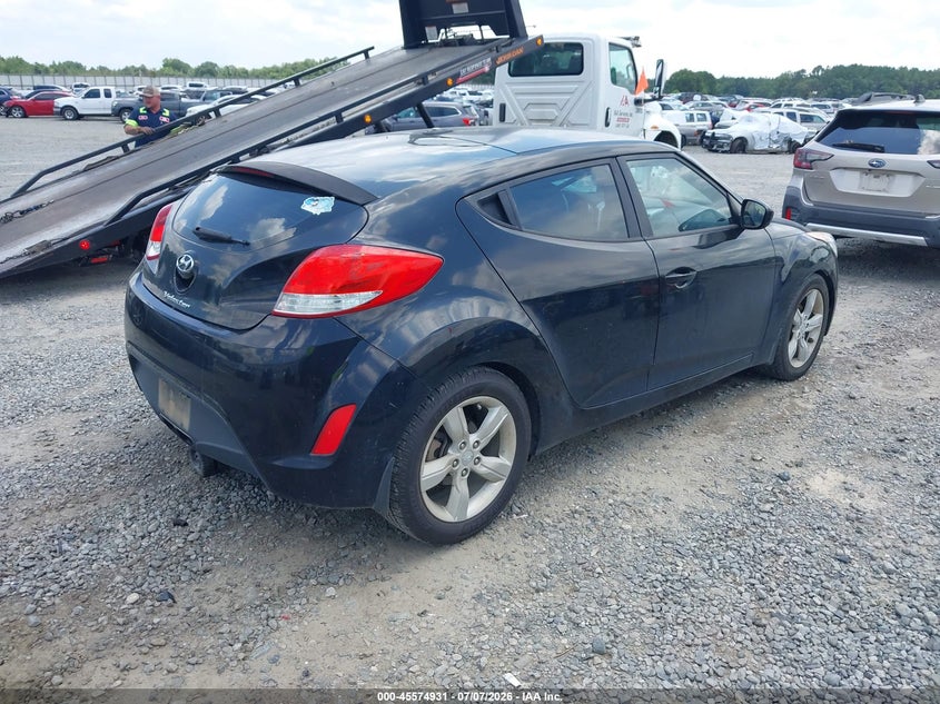 2015 HYUNDAI VELOSTER HATCHBACK 1.6L I-4 DI, DOHC, VVT, 132HP