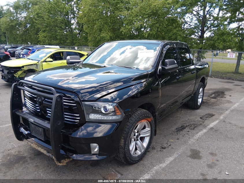 Vin: 1c6rr7mt3es312567, lot: 46073328, ram 1500 sport 20142