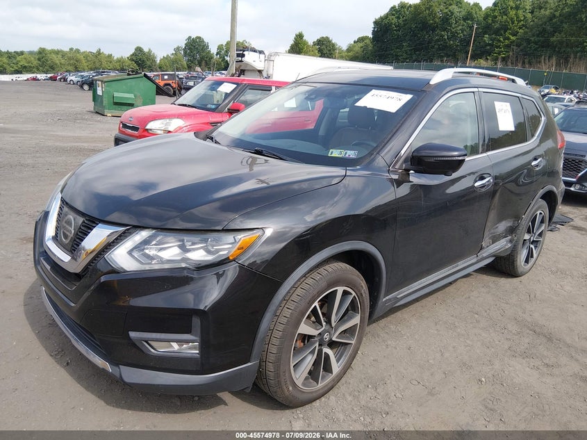 2017 Nissan Rogue, Удар ззаду, IAAI, VIN 5N1AT2MV8HC766500 — фото 2