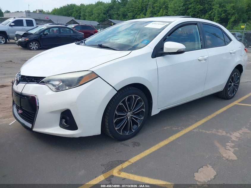 2015 Toyota Corolla, Удар спереди, IAAI, VIN 2T1BURHE9FC262910 — фото 2