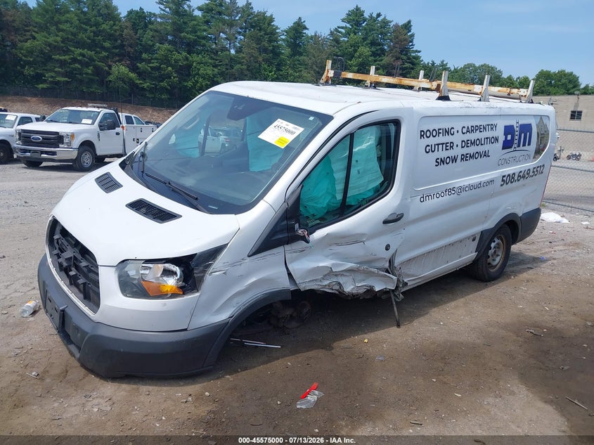 Vin: 1ftyr1zm3gkb57248, lot: 46073353, ford transit-250 20162