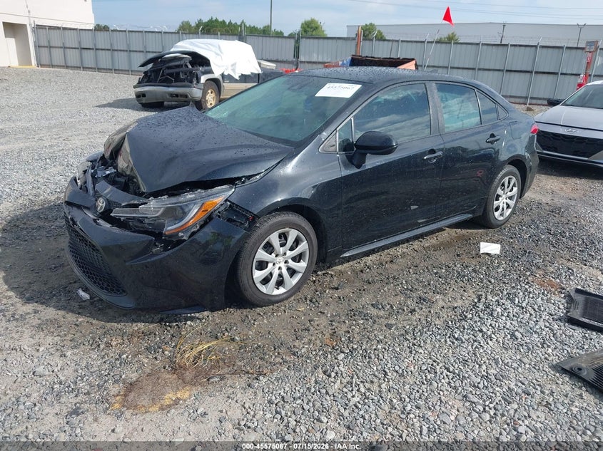 2020 Toyota Corolla, Front End, IAAI, VIN 5YFEPRAE3LP030278 — photo 2