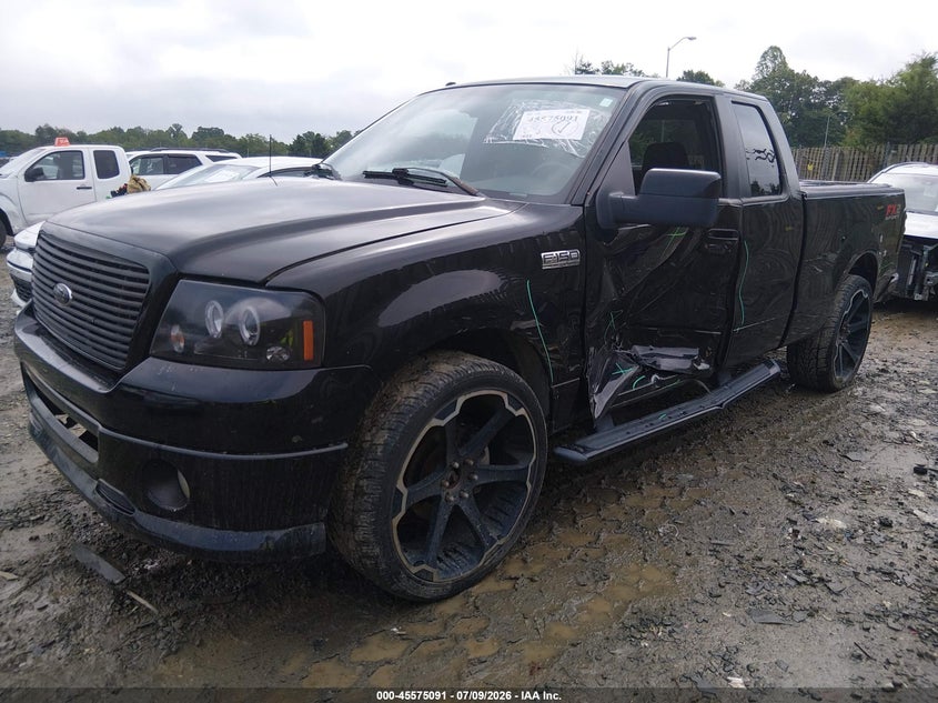 2007 Ford F-150, Левый бок, IAAI, VIN 1FTPX12V87KD55179 — фото 2