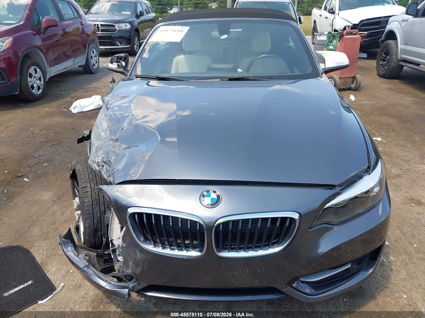 2016 BMW 228I VIN: WBA1K9C5XGV321693 Lot: 45575110