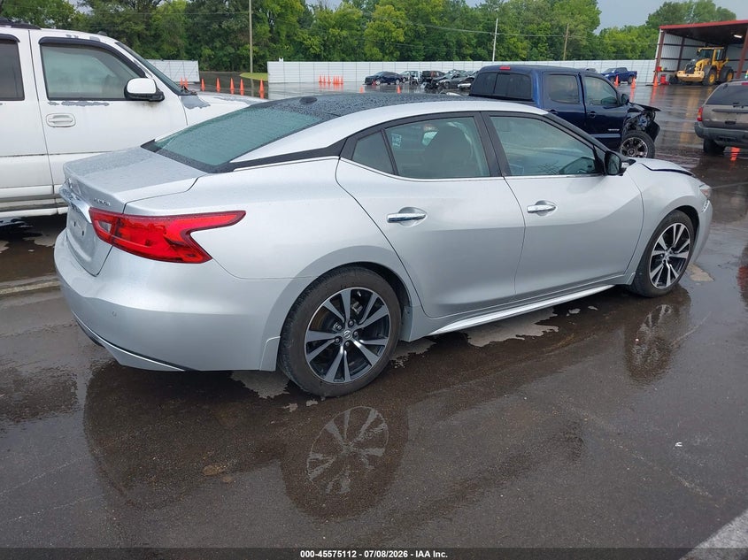 Vin: 1n4aa6ap3jc401774, lot: 46073465, nissan maxima 3.5 platinum 20184
