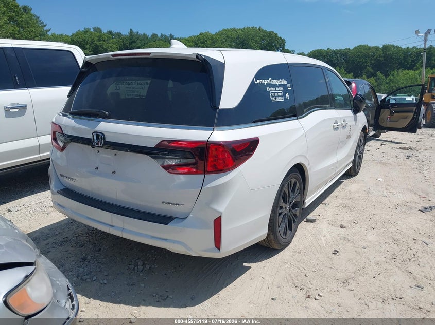 2025 HONDA ODYSSEY auction photo 4