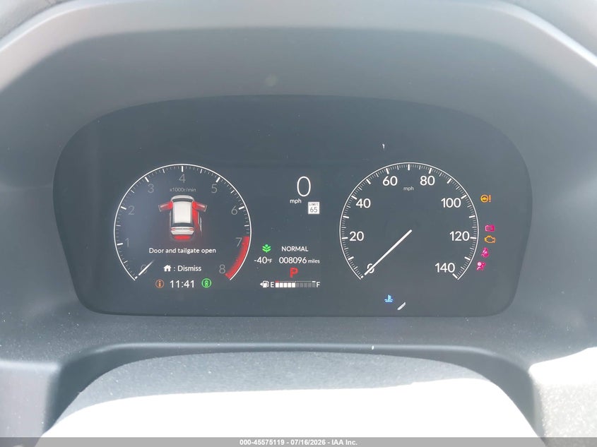 2025 HONDA ODYSSEY auction photo 7