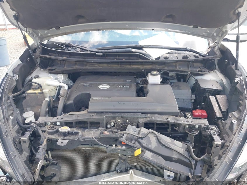 2021 Nissan Murano Sv Fwd VIN: 5N1AZ2BJ2MC143480 Lot: 45575125