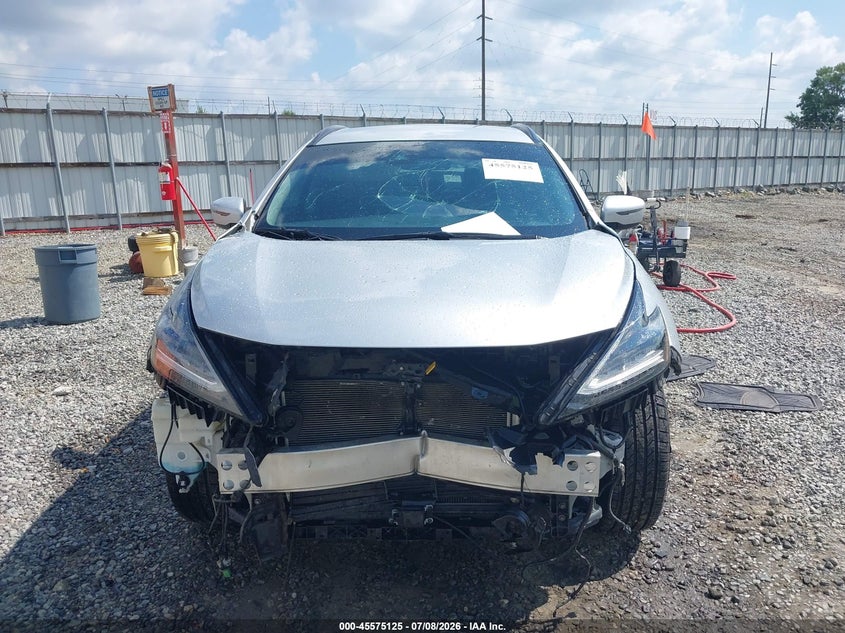 2021 Nissan Murano Sv Fwd VIN: 5N1AZ2BJ2MC143480 Lot: 45575125