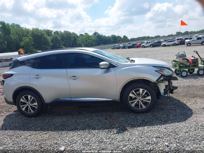 2021 Nissan Murano Sv Fwd VIN: 5N1AZ2BJ2MC143480 Lot: 45575125