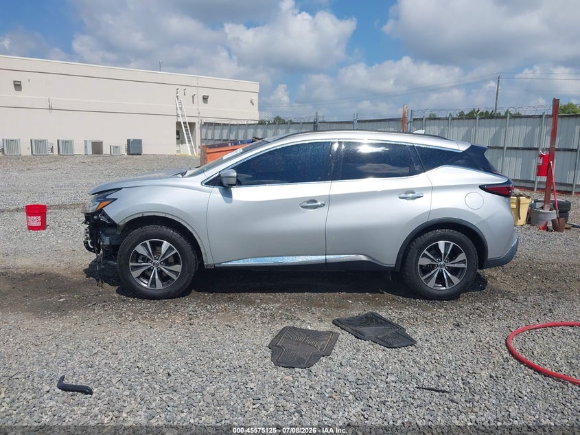 2021 Nissan Murano Sv Fwd VIN: 5N1AZ2BJ2MC143480 Lot: 45575125